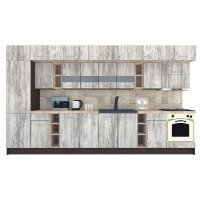 Bucatarie BIGMAR 390 B Wenge / Decor K084